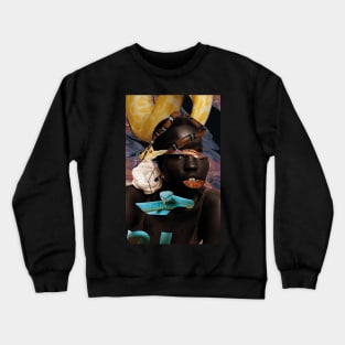 Snake Glitch Crewneck Sweatshirt